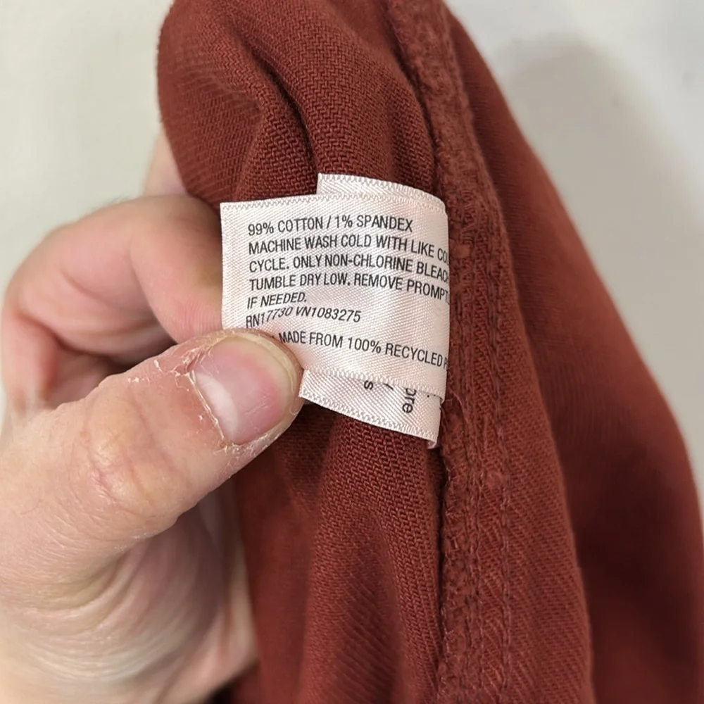 Universal Thread Rust Wide Leg Pants - Picture 11 of 11